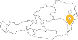 Standort Neutal auf Österreich-Karte